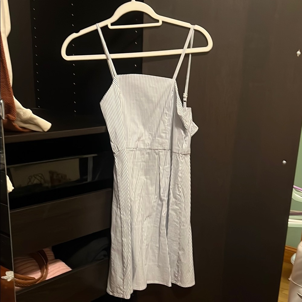 Kimchi Blue White Spaghetti Strap Sundress